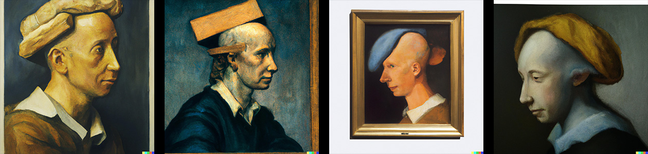 Ergebnis im Stil von Johannes Vermeer (Dall-E)