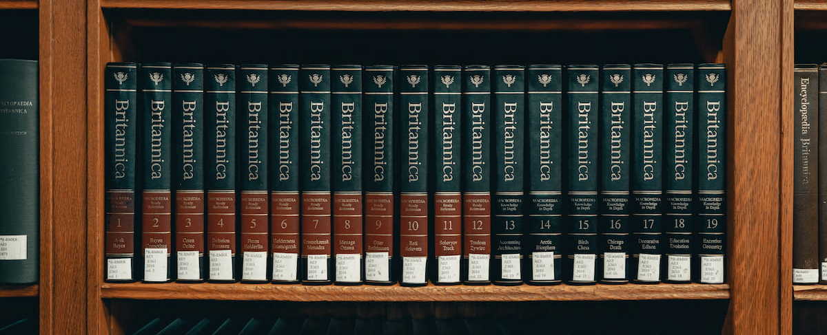 Die Encyclopædia Britannica.